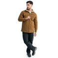 thumbnail image 2 of Wrangler Workwear Men's Mock Neck Jacket with Inner Linning Insulating Fabric, Size S-3XL, 2 of 14