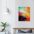 thumbnail image 4 of Nawypu  Framed Abstract Colorful Cloud Canvas Wall Art Modern Pictures Prints Paintings Room wall Decor Landscape Nature Posters Artwork for Living Room Bedroom Office Ready to Hang., 4 of 5