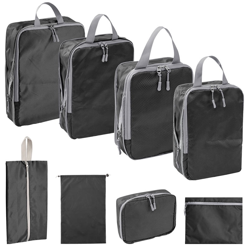 Organisateur Valise Grand Format Rangement Valise Lot De 6 Organisateur De Voyage Packing,Sac De Toilette, Sacs à Cosmétiques Organiser De Sac De Voyage