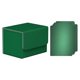 thumbnail image 3 of Caja de baraja de cartas con cierre magnético y capacidad para más de 100 cartas coleccionables. Verde, 3 of 9