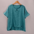 thumbnail image 4 of Everyday Short Sleeve Tops for Women Loose Fit Summer Trendy Blouse, 4 of 6