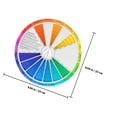 thumbnail image 2 of IFANLANDOR Color Learning Wheel for Art Class Teaching Multi Precision Gradient Effects Paper 2Pcs, 2 of 7