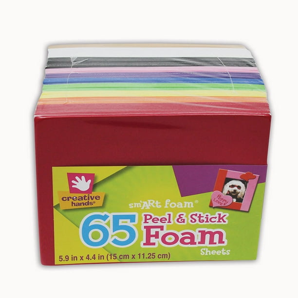 Smart Foam Adhesive Foam Sheets 6 X 4 65 Shts