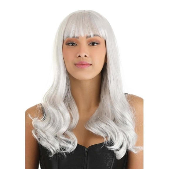 Gray Full Wavy Wig