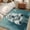 White, variant on Bathroom Polar Bear Area Rug 3x5 FT, Non Slip Entryway Bedside Carpet, Toilet Animals Vintage Washable Soft Floor Carpet Indoor Mat Non-Shedding Throw Rugs for Dorm Kitchen Home Office