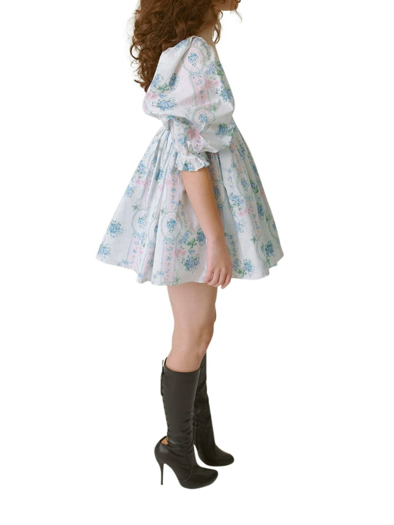 Treatürself Tulle Bloom mini Dress グレー Treatürself Tulle Bloom mini dress グレー - メルカリ