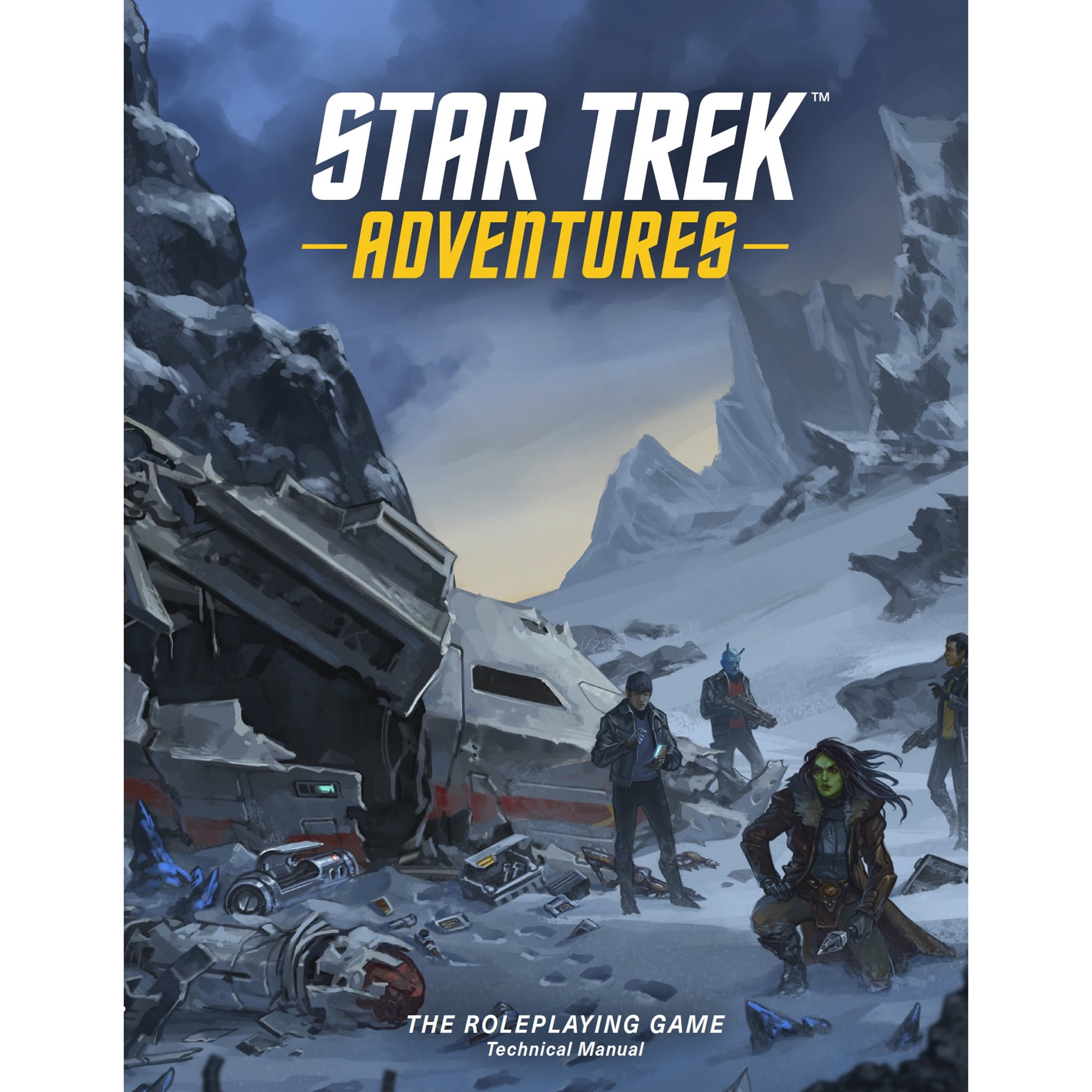 Modiphius Entertainment: Star Trek Adventures 2nd Edition Technical Manual - Roleplaying Game, Supplemental Hardback Book, Extensive Universe Details