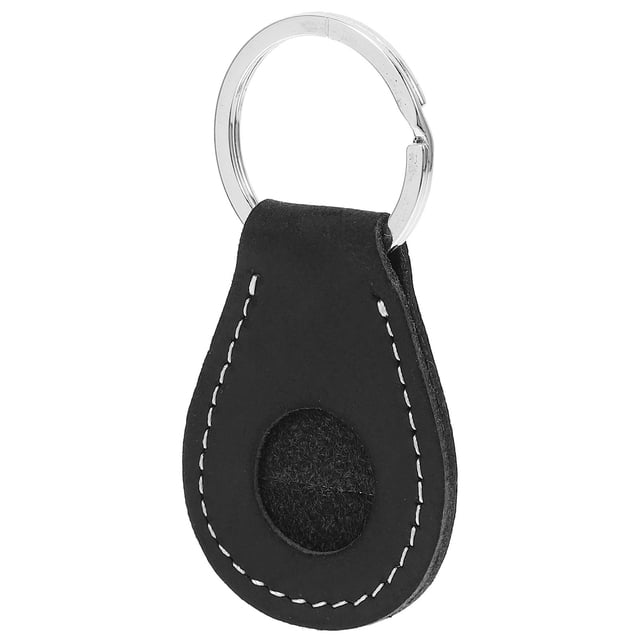 unbranded Llavero Con Cubierta De Cuero Para Tarjeta Acceso Compacto Y Estilizado Color Negro