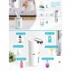 thumbnail image 4 of Dispensador de jabón automático, dispensador de jabón espumoso sin contacto de 400 ml con volumen de espuma ajustable en 4 niveles, dispensador de jabón de manos eléctrico recargable montado en la, 4 of 7