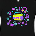 thumbnail image 4 of Inktastic '80s Boom Box Music Boys or Girls Toddler T-Shirt, 4 of 5