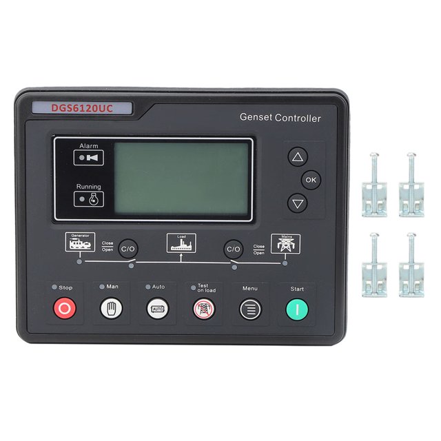Controlador De Grupo Electrógeno En 8 Idiomas, Panel De Control Del Generador Con Pantalla LCD, Grupo Electrógeno Premium Para Control De Automatización ANGGREK Otros