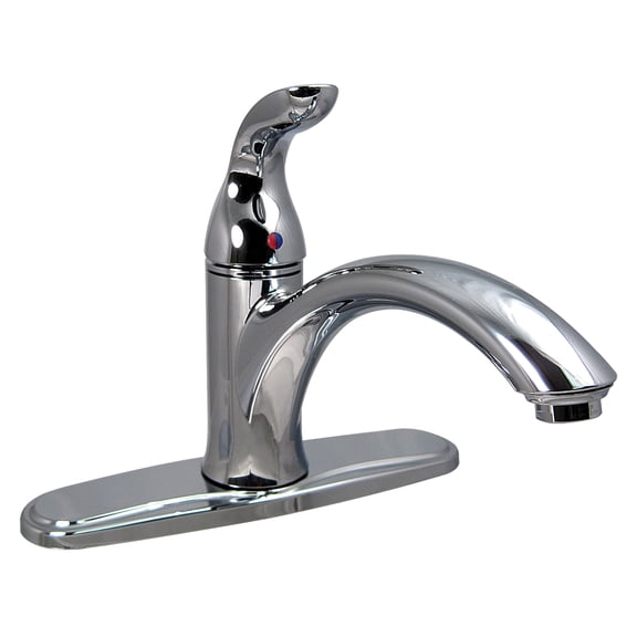 Valterra PF231322 Single-Handle Hybrid Kitchen Faucet with Side Spray - Chrome
