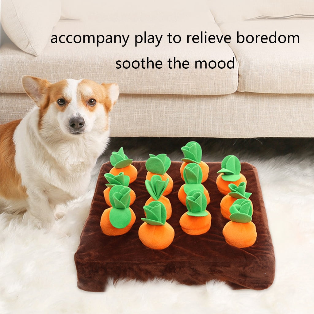 Sardfxul Dog Chewing Toy Interactive Puppy Sniff Training Toy for Cat Cute Gift Plush Car