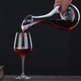 thumbnail image 4 of Carafe à Vin, Design Unique Verre Cristal Sans Plomb Adoucissant pour Vins Rouges, Poignée Solide Versement Facile avec Design Moderne Élégant (1200 ml), 4 of 5