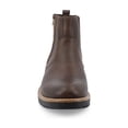 thumbnail image 6 of Vance Mens Pratt Zip-up Round Toe Chelsea Boot, Widths Available, 6 of 9