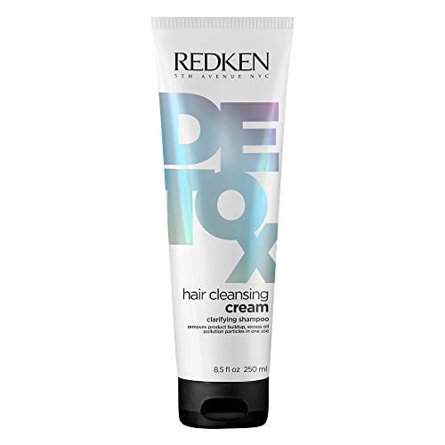 tackle evig fortov Redken Detox Hair Cleansing Cream Clarifying Shampoo 8.5 Oz - Walmart.com