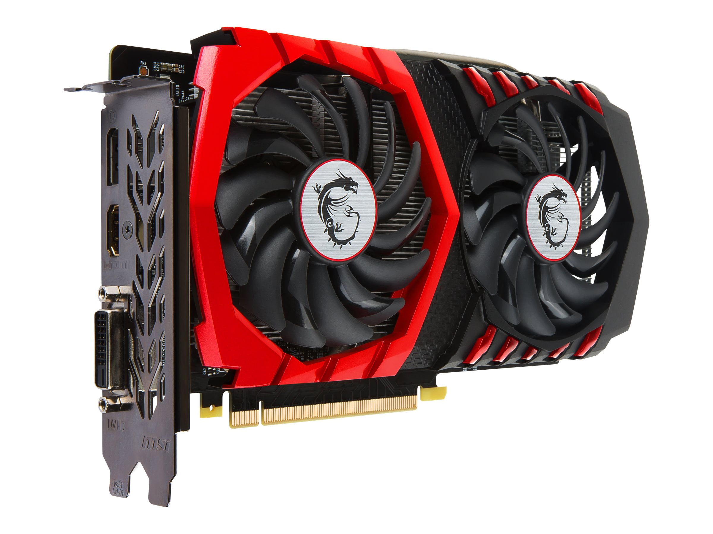 MSI GTX 1050 TI GAMING X 4G - Graphics card - GF GTX 1050 Ti - 4 MSI GTX 1050 TI GAMING X 4G - Graphics card - GF GTX 1050 Ti - 4