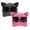 Black+Pink, variant on Y2K Cat Ear Trucker Hat with Detachable Sunglasses Vintage Washed Baseball Cap Pilot Style UV Protection Snapback