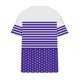 thumbnail image 4 of Camisetas Casuales de las Mujeres Largo Casual Impreso Cuello Redondo Suelto Top, Camiseta de Verano de Manga Corta, 4 of 5