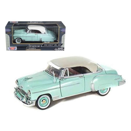 1 by 24 1950 Chevrolet Bel Air Diecast Model Car, Green