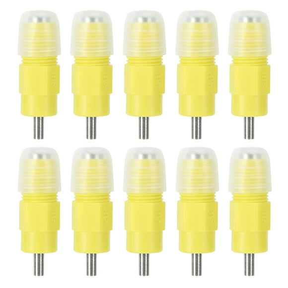 Tetina automática Sincero para bebedero de pollos 10 unidades desmontable tubo cuadrado