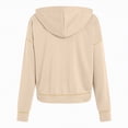 thumbnail image 4 of Godom Hoodies for Women Casual Long Sleeve Half Zip Pullover Lightweight Sweatshirts Tops Fall Fashion Outfits 2025, 4 of 6