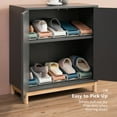 thumbnail image 2 of Labymos Organisateur d'Espaces pour Chaussures, Organisateur d'Espaces pour Chaussures Ajustable, Étagères pour Chaussures, Économiseur d'Espace pour Chaussures, Support pour Chaussures, 2 of 8