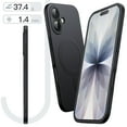 thumbnail image 3 of JETech Magnetic Slim Case for iPhone 17 6.3-Inch Compatible with MagSafe, Camera Lens Full Protection, Soft TPU Thin Protective Phone Cover with Matte Finish (Black), 3 of 6