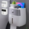 thumbnail image 1 of Viflosae Wall-mounted Smart Sensor Tissue Box- Sensor Automatic Paper Dispensing Machine- Punch- Paper Box For Household And Commercial Bathrooms- Transparent Viewin Save with exciting events, 1 of 9