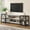 White/Black, variant on Tribesigns 78 Inch TV Stand for TVs up to 85 Inch, Media Entertainment Center Console Table, Industrial 3-Tier TV Console Table with Storage Shelves for Living Room, Entertainment Room