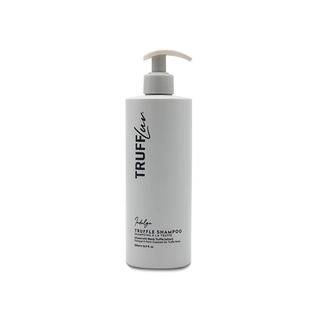 Truffluv / Indulge Collection Shampooing à la Truffe Infusé d'Extrait de Truffe Noire Shampooing Nettoyant Clarifiant en Profondeur Élimine en Douceur l'Accumulation sur les Cheveux et le Cuir Chevelu Sans Parabènes Sans Sulfates 16,9 Fl Oz