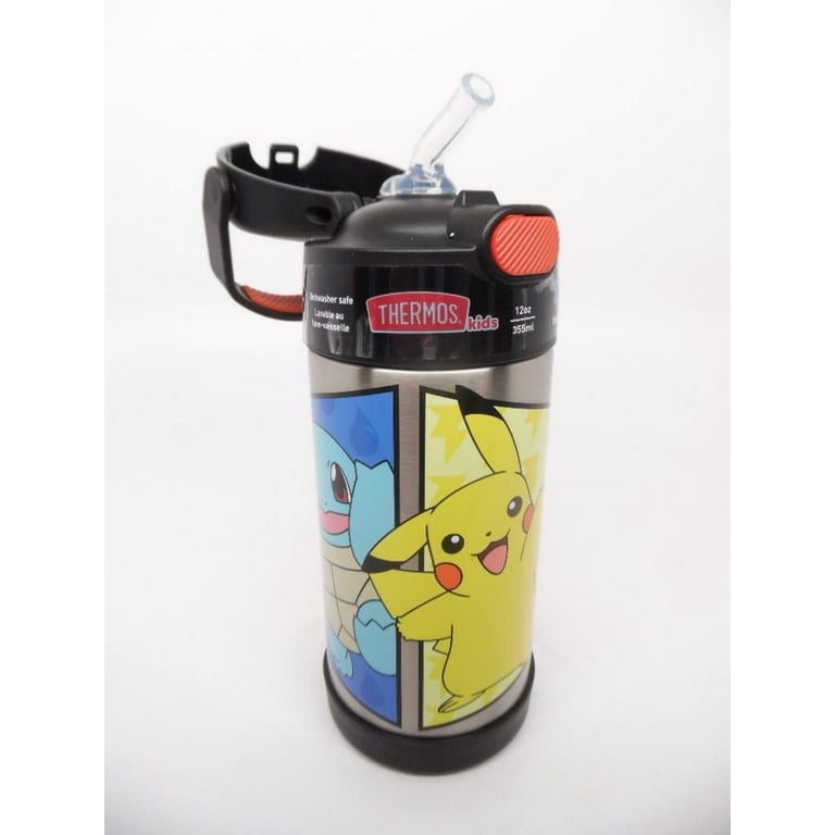Thermos Kids Pokémon FUNtainer Water Bottle with Bail Handle - 12oz - Black  