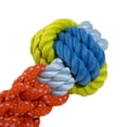 thumbnail image 6 of Oodles Durable Lasso Rope Dog Toy Set, Multicolored, Small, 6 of 10