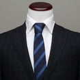 thumbnail image 6 of Star Trek Enterprise Flight Blue Stripe Men's Tie, 6 of 7