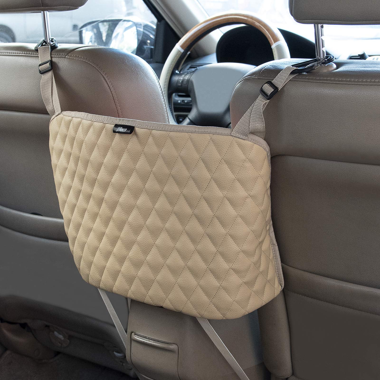 eing Car Organizers And Storage Purse Holder, Large Capacity Car Net