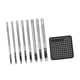 thumbnail image 3 of Perforadora de cuero Macarena Kit de bricolaje de Acero resistente perforadora hueca para cinturones telas correas de reloj Estilo B, 3 of 8