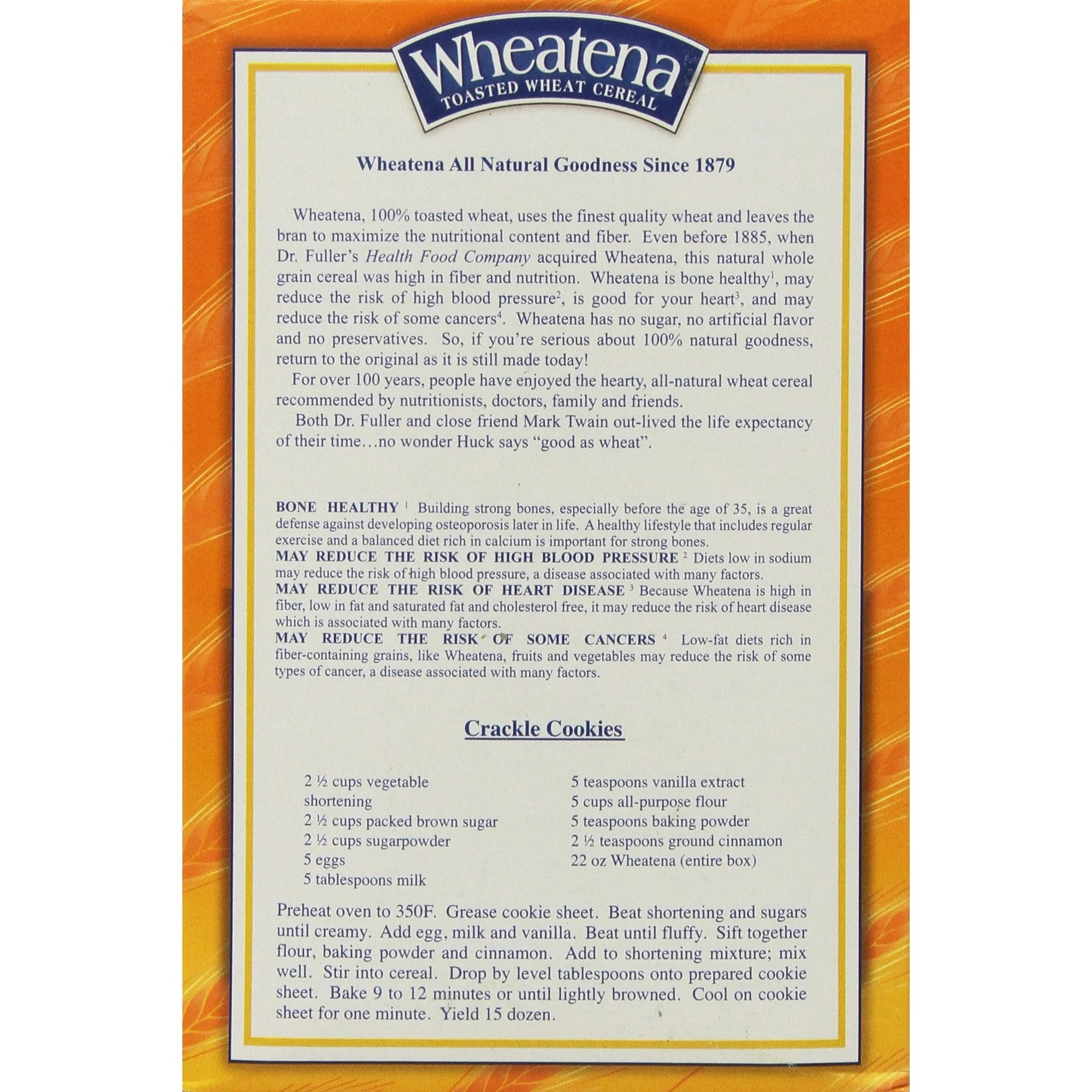 Wheatena Cereal - 4 pack