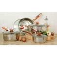 thumbnail image 1 of Gibson Anston 8 Piece Stainless Steel Cookware Set, Mirror Polish, 1 of 8