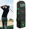 thumbnail image 1 of Bolsa de viaje de Golf para aerolíneas con ruedas protección impermeable para palos bolsa de equipaje portátil Oxford para palos de Golf Verde perfecl, 1 of 8