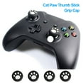 thumbnail image 2 of 4 Empuñaduras para Pulgar Con Forma Pata Gato Mando PS5 PS4 PS3 Xbox One 360 ​​() Color Blanco, 2 of 8