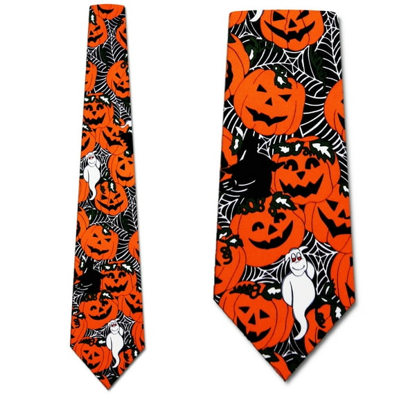 Halloween Ghouls Necktie Mens Tie