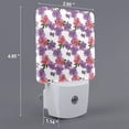 thumbnail image 2 of Honeii Peonies Print LED Night Light with Light Sensor, Night Lights Plug Into Wall,Ideal for Bedrooms and Hallways-US, 2 of 7