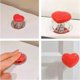 thumbnail image 4 of Handle Toilet Press Button Heart Shaped Press Tank Push Switch Yellow, 4 of 5