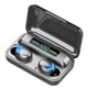 thumbnail image 1 of Audifonos Bluetooth 5.0 Inalámbricos Deportivos Auriculares Control Táctil Inteligente Auricular Pantalla Led De Carga Portátil Manos Libres Con Power Bank KIMHI F9-5, 1 of 4