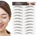 thumbnail image 4 of Eyebrow Sticker Eyebrow Transfer Sticker Waterproof Eyebrow Sticker Makeup Eyebrow Sticker Long Lasting Eyebrow Transfers Sticker Household Portable Women Eyebrow  Sticker, 4 of 8