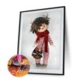 thumbnail image 2 of Wdftyju Cuadro de taladro redondo completo de muñeca de dibujos animados de Navidad con pintura de diamantes (L2720) Wdftyju 6pd0wf8va4pn4qq5D03, 2 of 9