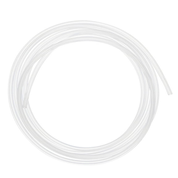 Uxcell Silicone Tubing, 1/25inch(1mm) ID x 1/8inch(3mm) OD Silicone Rubber Vacuum Tube, 5ft(1.5 M) High Temp Water Air Hose Pipe [Clear]