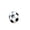 white, variant on Sport Soccer Hanging Pendant Ball, Colorful Party Decorative Ball, Easy Hang Ornament for Indoor Party Arrangement, Sports Theme Room and Holiday Gathering Use