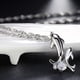 thumbnail image 4 of Necklace Dolphin Necklace Dolphin Pendant Lover Diamond Double Do, 4 of 4