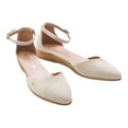 thumbnail image 2 of Montroig Canvas Espadrille Flats - Beige / 7, 2 of 6